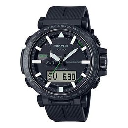 Часы Casio Pro Trek Outdoor Sports Stylish Analog Watch 'Black White', черный prw-6621y-1pr | default color