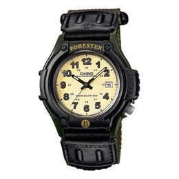 Часы Casio Forester Analog Watch 'Black White Yellow', черный ft500wc-3bv | black