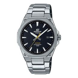 Часы Casio Male EDIFICE Japan / South Korea Fashion Black Dial Mens Black Analog, черный efr-s108d-1a2021 | black