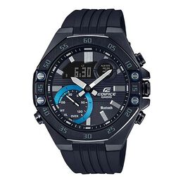 Часы Casio Bluetooth Waterproof Sports EDIFICE Sapphire Crystal Quartz Solar Powered Mens Black Analog/Digital Combo, черный ecb-10ypb-1a | black