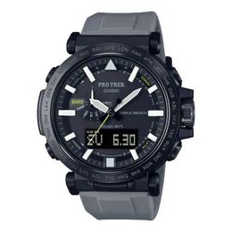 Часы Casio Pro Trek Mountaineering Analog-Digital Watch 'Black Grey', черный prw-6620yfm-1jr-person | black