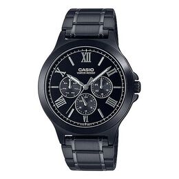 Часы Casio Dress Classic Analog Watch 'Core Black', черный mtp-v300b-1a | black