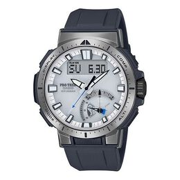 Часы Casio Pro Trek Mountaineering Analog-Digital Watch 'Navy Blue Metallic', черный prw-70-7pr-person | black