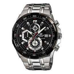 Часы Casio EDIFICE Waterproof Stainless Steel Strap Mens Black Analog, черный efr-539d-1a | black