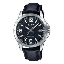 Часы Casio Quartz Limited Edition Mens Black Analog, черный mtp-v004l-1b | black