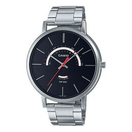 Часы Casio Dress Classic Minimalistic Analog Watch 'Black Silver', черный mtp-b105d-1av | black