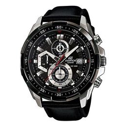 Часы Casio EDIFICE Waterproof Mens Black Analog, черный efr-539l-1av | black
