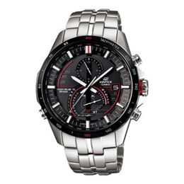 Часы Casio EDIFICE Solar Powered Mens Black Analog, черный eqs-a500db-1a | black
