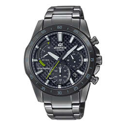 Часы Men's Casio EDIFICE Series Minimalistic Casual Watch Business Mens Black Analog, черный eqs-930dc-1a | black