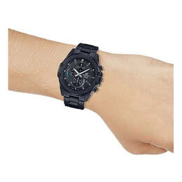 Часы Casio EDIFICE Stainless Steel Strap Sapphire Crystal Mens Black Analog, черный efr-s567dc-1a | black