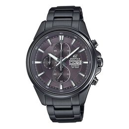 Часы Casio Men's EDIFICE Metal IPBLACK Particle Coated Racing Mens Black Analog, черный efb-509gy-1avupr | black
