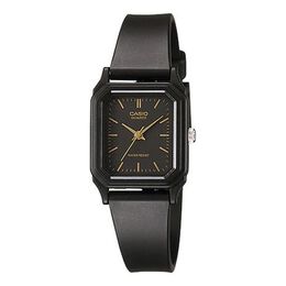 Часы Casio Quartz Waterproof Black Analog, черный lq-142-1e | black