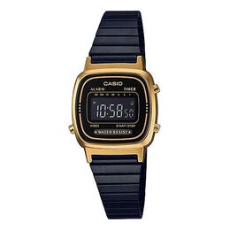 Часы Casio YOUTHSeries es /Golden Quartz Waterproof Black Digital, черный la670wegb-1b | black