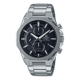 Часы Casio Waterproof Sports EDIFICE Solar Powered Mens Black Analog, черный efs-s570yd-1a | black