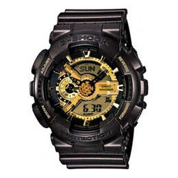 Часы Casio G-Shock Analog-Digital 'Black Gold', черный ga-110br-5a | black