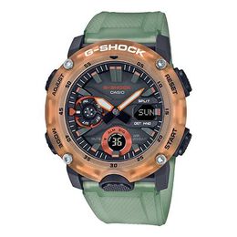 Часы Casio G-Shock Analog-Digital 'Green', черный ga-2000hc-3a | black
