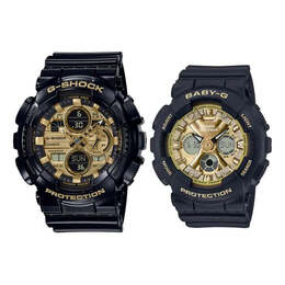 Часы Casio Baby-G 'Black Gold', черный ga-140gb-1a1jf&ba-130-1a3jf | black