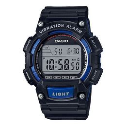 Часы Casio Sports Analog Quartz Waterproof Mens BlackBlue Digital, синий w-736h-2a | blackblue