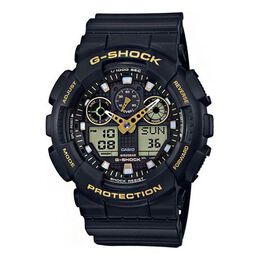 Часы Casio G-Shock Analog-Digital 'Black', черный ga-100gbx-1a9 | blackgold