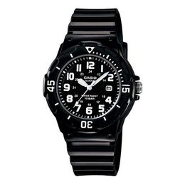 Часы Casio Waterproof Sports Black Analog, черный lrw-200h-1b | black