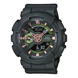 Часы Casio G-Shock Analog-Digital 'Green', зеленый gma-s110cm-3a | dark green
