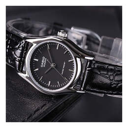Часы Casio ENTICER Series Retro Black Analog, черный ltp-1094e-1a | black