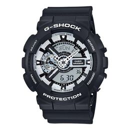 Часы Casio G-Shock Analog-Digital 'Black', черный ga-110bw-1a | black