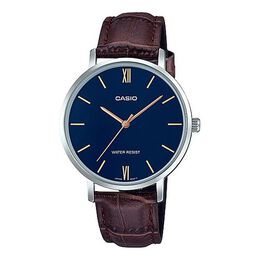 Часы Casio Sports Quartz Waterproof Brown Analog, коричневый ltp-vt01l-2budf | brown