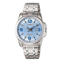 Часы Casio Quartz es Silver Analog, цвет silver ltp-1314d-2av | silver