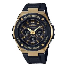 Часы Casio G-Shock G-Steel 'Gold Black', черный gst-s300g-1a9 | blackgoldblack