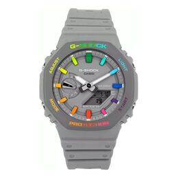 Часы Casio G-Shock Analog-Digital 'Grey', серый ga-2100-1aerd | gray