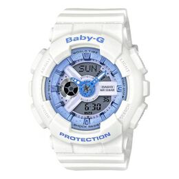 Часы Casio Baby-G 'White Blue', белый ba-110be-7a | white/blue