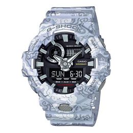 Часы Casio G-Shock Analog-Digital 'White', белый ga-700cg-7a | black and white