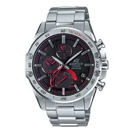 Часы Casio EDIFICE Solar Powered Mens Black Analog, черный eqb-1000xd-1a | black