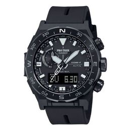 Часы Casio Pro Trek Mountaineering Analog-Digital Watch 'Black White', черный prw-6800y-1jf-person | black