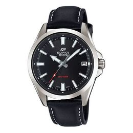 Часы Casio EDIFICE Mens BlackSilver Analog, черный efv-100l-1avu | blacksilver
