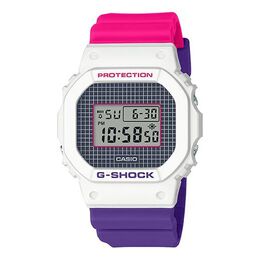 Часы Casio G-Shock Square 'White', белый dw-5600thb-7 | whiteredblue