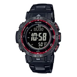 Часы Casio Solar Powered Sports Mens BlackRed Digital, черный prw-30yt-1pr | blackred