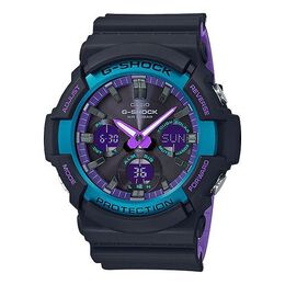 Часы Casio G-Shock Analog-Digital 'Black Blue', черный gas-100bl-1a | blackpurple