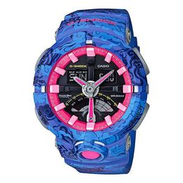 Часы Casio G-Shock Analog-Digital 'Blue', синий ga-500cg-2a | blue/red
