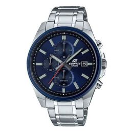 Часы Casio EDIFICE Quartz Waterproof Sapphire Crystal Mens Blue Analog, синий efv-610db-2avuef | blue