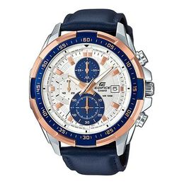 Часы Casio EDIFICE Waterproof Sports Shockproof Mens Blue Analog, синий efr-539l-7c | blue