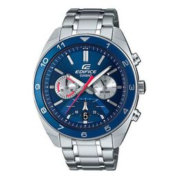 Часы Casio EDIFICESeries Men'ses EFV-590D-2AVUPF /Silver Waterproof Mens Blue Analog, синий efv-590d-2avupfd | blue
