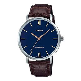 Часы Casio Angel Business Analog Watch 'Dark rwn Blue', синий mtp-vt01l-2b | blue