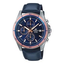 Часы Casio EDIFICESeries Men'ses Mens Blue Analog, синий efr-526l-2av | blue