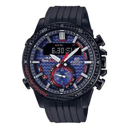 Часы Casio Limited Edition EDIFICE Mens Blue Analog/Digital Combo, синий ecb-800tr-2a | blue