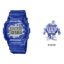 Часы Casio G-Shock Square 'Blue', синий dw-5600bwp-2pfq | blue