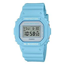 Часы Casio G-Shock Square 'Light Blue', синий dw-5600sc-2 | blue