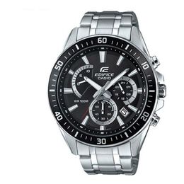 Часы Casio EDIFICE Waterproof Sports Stainless Steel Strap Mens Black Analog, черный efr-552d-1avupr | black