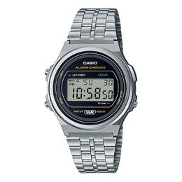 Часы Casio Youth Digital Watch 'Silver Black', цвет silver a171we-1aef | silver